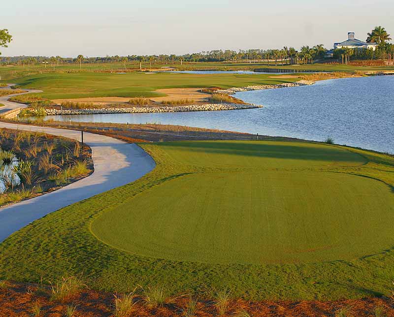 Marriott golf course. Naples Marco Island and Englewood, Florida.