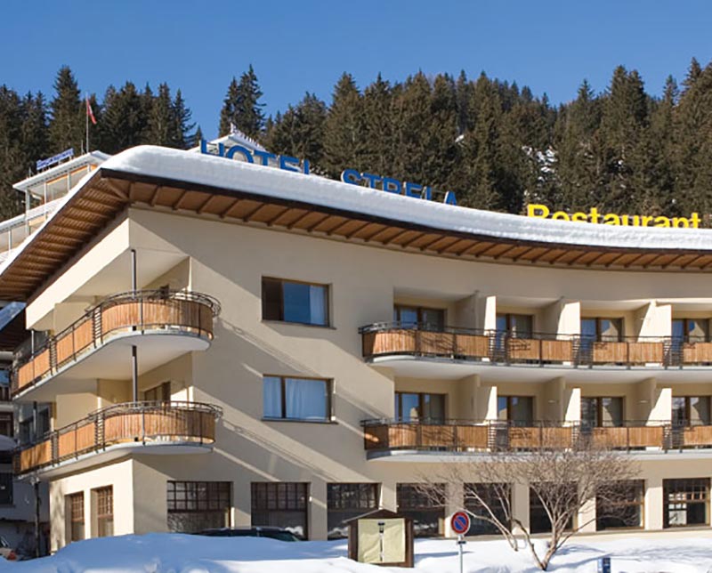Hotel Strela. Davos, Switzerland.